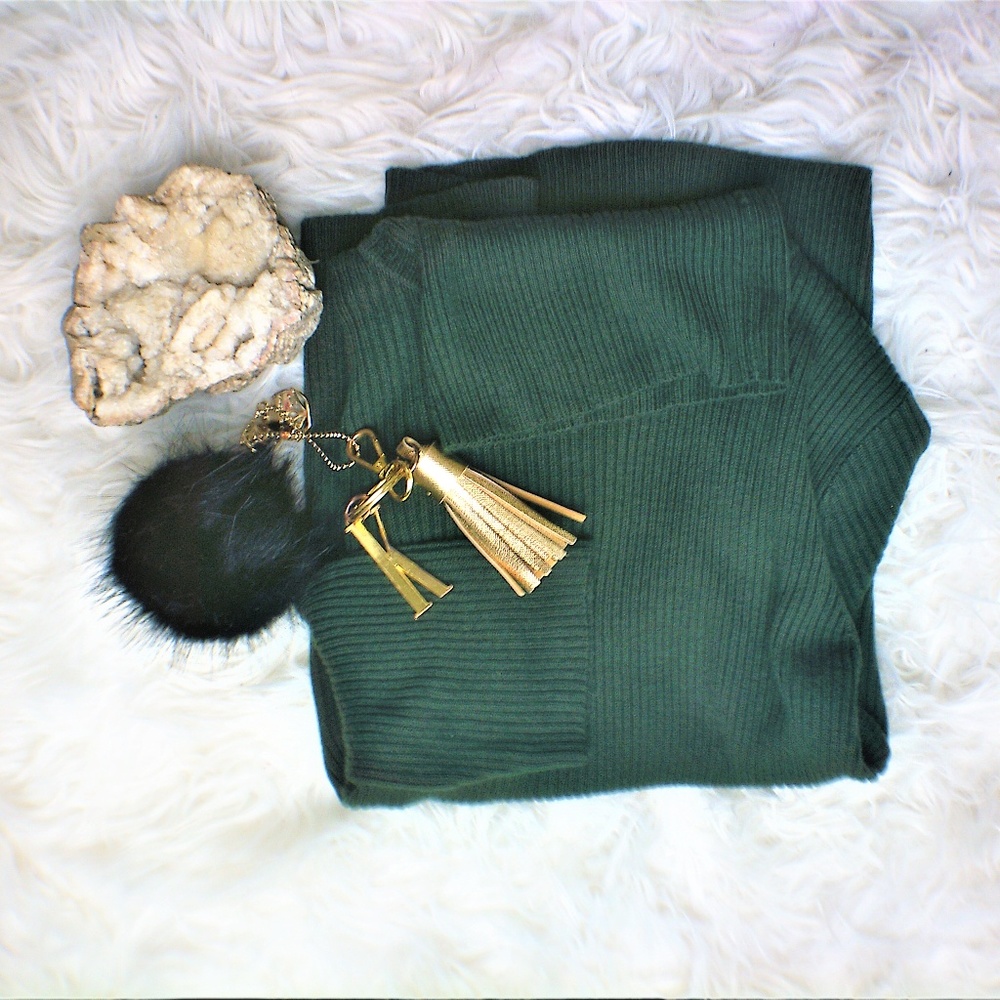 Long Sleeve Turtle Neck Top